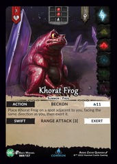Khorat Frog